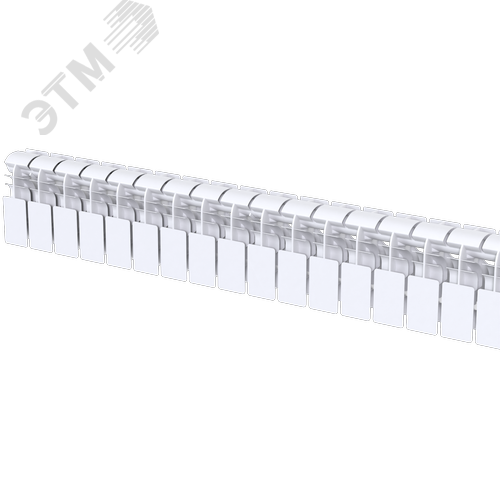 Радиатор биметаллический секционный  Pro 200/100/18 нижнее подключение 1602Вт - фото 2