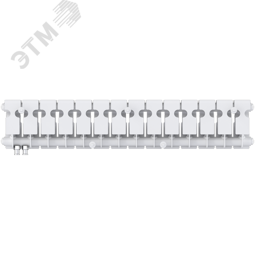 Радиатор биметаллический секционный  Pro 200/100/14 нижнее подключение 1246Вт - фото 4