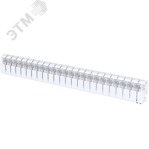 Радиатор биметаллический секционный  Pro 200/100/24 нижнее подключение 2136Вт - фото 2