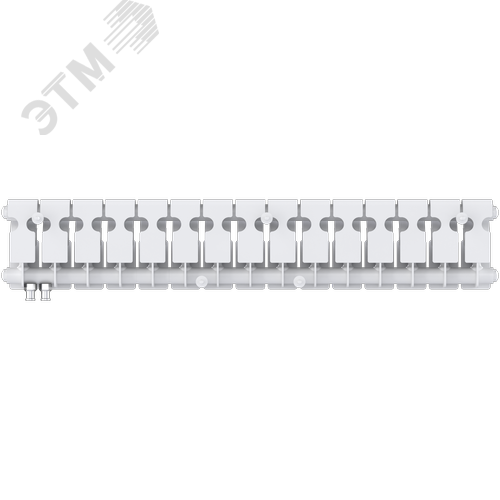 Радиатор биметаллический секционный  Pro 200/100/15 нижнее подключение 1335Вт - фото 4