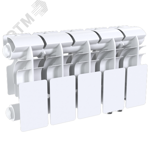 Радиатор биметаллический секционный  Pro 200/100/5 нижнее подключение 445Вт - фото 3