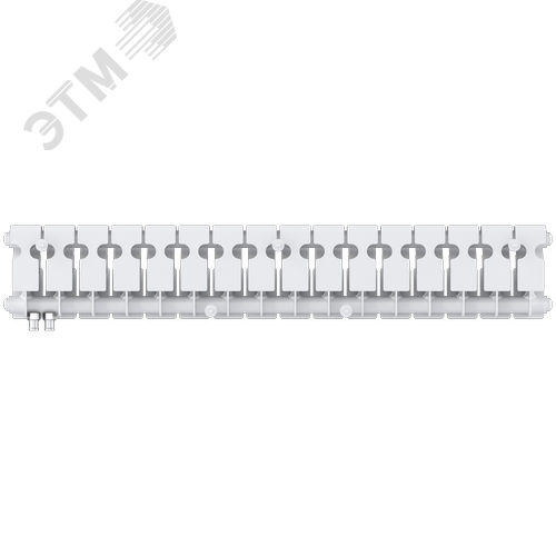 Радиатор биметаллический секционный  Pro 200/100/16 нижнее подключение 1424Вт - фото 4