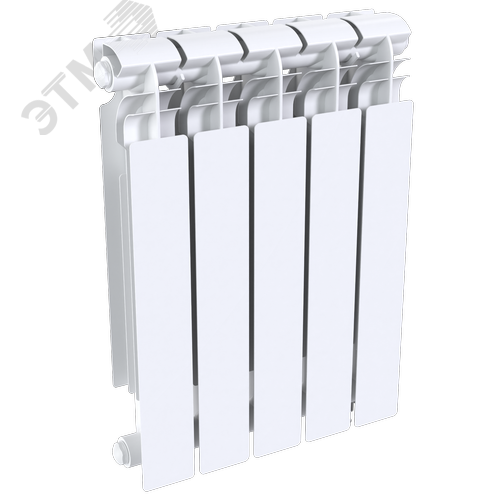 Радиатор биметаллический секционный  Pro 500/100/5 нижнее подключение 845Вт - фото 3