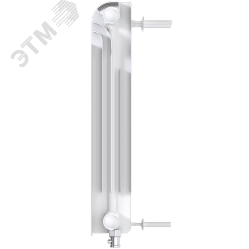 Радиатор биметаллический секционный  Pro 500/100/5 нижнее подключение 845Вт - фото 5