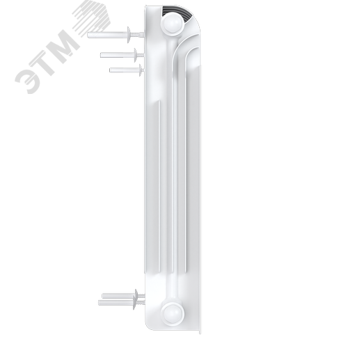 Радиатор биметаллический секционный  Pro 500/100/24 нижнее подключение 4056Вт - фото 4