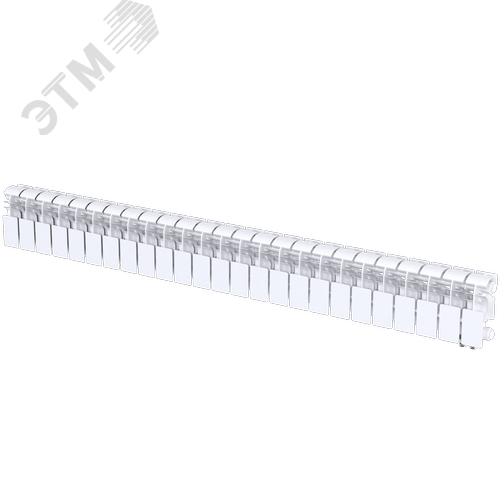 Радиатор биметаллический секционный  Pro 200/100/25 нижнее подключение 2225Вт - фото 2