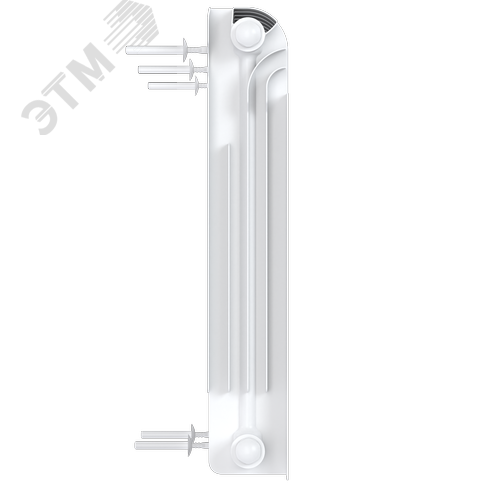 Радиатор биметаллический секционный  Pro 500/100/16 нижнее подключение 2704Вт - фото 4