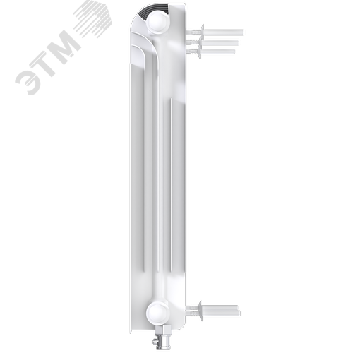 Радиатор биметаллический секционный  Pro 500/100/16 нижнее подключение 2704Вт - фото 5