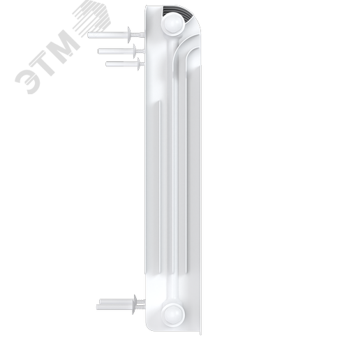 Радиатор биметаллический секционный  Pro 500/100/19 нижнее подключение 3211Вт - фото 4
