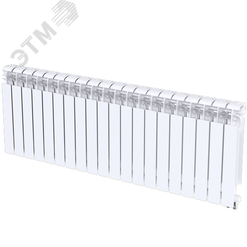 Радиатор биметаллический секционный  Pro 500/100/20 нижнее подключение 3380Вт - фото 2