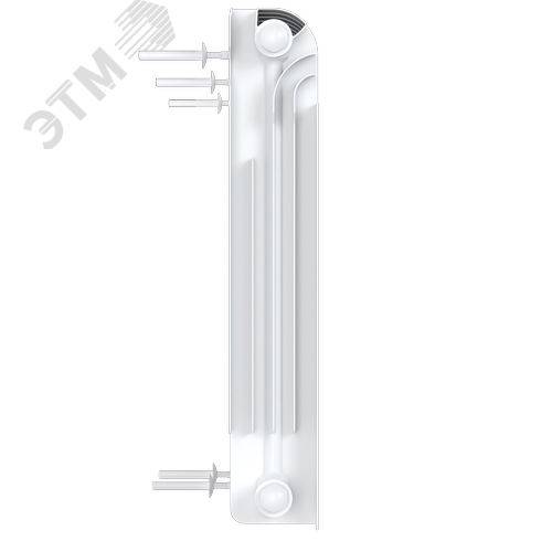 Радиатор биметаллический секционный  Pro 500/100/20 нижнее подключение 3380Вт - фото 4