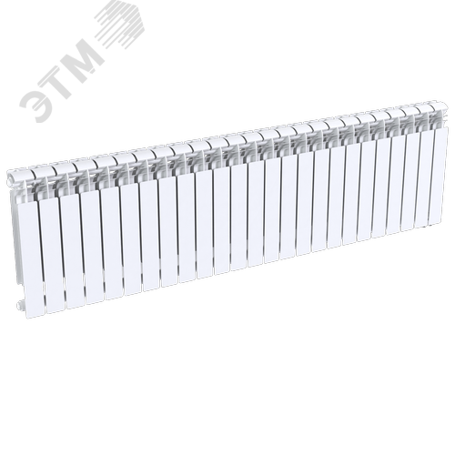 Радиатор биметаллический секционный  Pro 500/100/25 нижнее подключение 4225Вт - фото 3