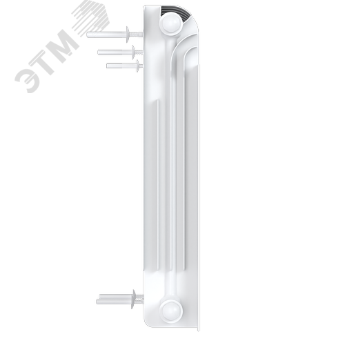 Радиатор биметаллический секционный  Pro 500/100/21 нижнее подключение 3549Вт - фото 4