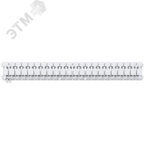Радиатор биметаллический секционный  Pro 200/100/22 нижнее подключение 1958Вт - фото 4