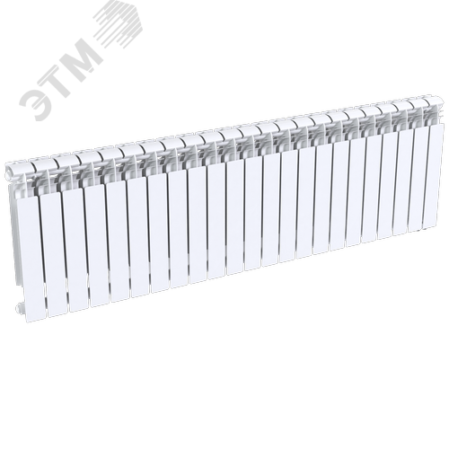 Радиатор биметаллический секционный  Pro 500/100/23 нижнее подключение 3887Вт - фото 3