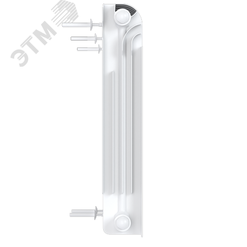 Радиатор биметаллический секционный  Pro 500/100/23 нижнее подключение 3887Вт - фото 4
