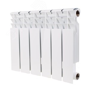 Изображение товара Радиатор биметаллический секционный ECO 350/80/10 боковое подключение 1051Вт (шт)