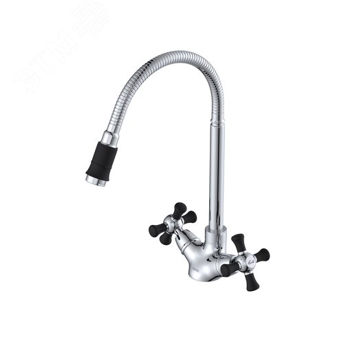 Изображение товара Смеситель для кухни двухвентильный L1002НСGLB (шт)