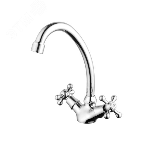 Изображение товара Смеситель для умывальника двухвентильный L3003HCSh_Fri (шт)