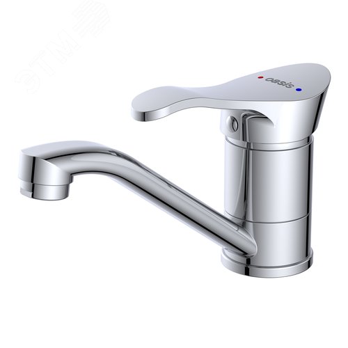 Изображение товара Смеситель для умывальника однорычажный L3019МG_Del (шт)