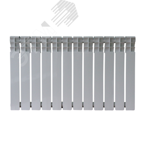 Радиатор биметаллический секционный  Heat 500/90/14 боковое подключение 2590Вт - фото 2