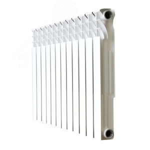 Радиатор биметаллический секционный  Heat 500/90/14 боковое подключение 2590Вт - фото 1