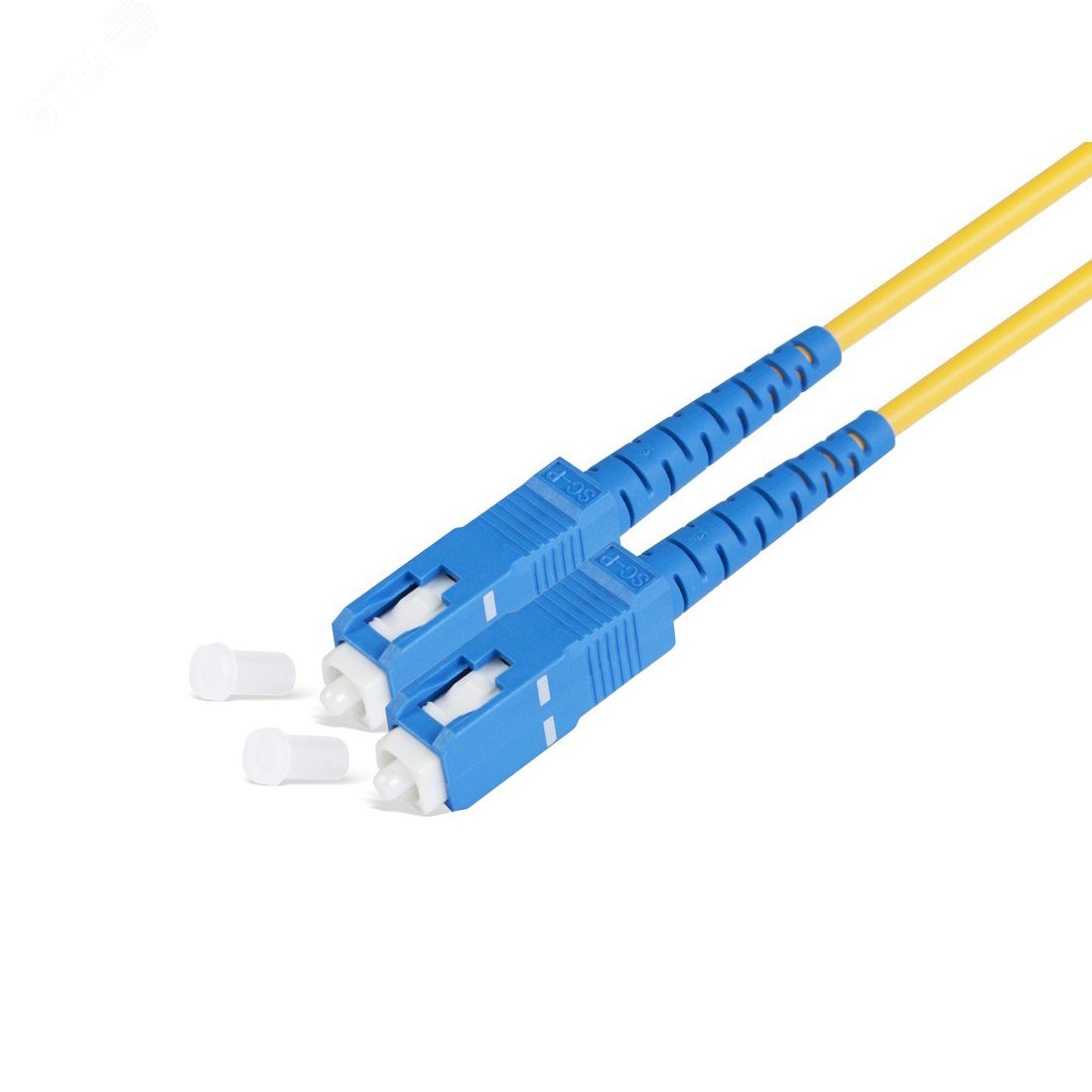 Изображение товара Оптический патчкорд SPC SC/UPC- SC/UPC 9/125 3.0мм 5м LSZH