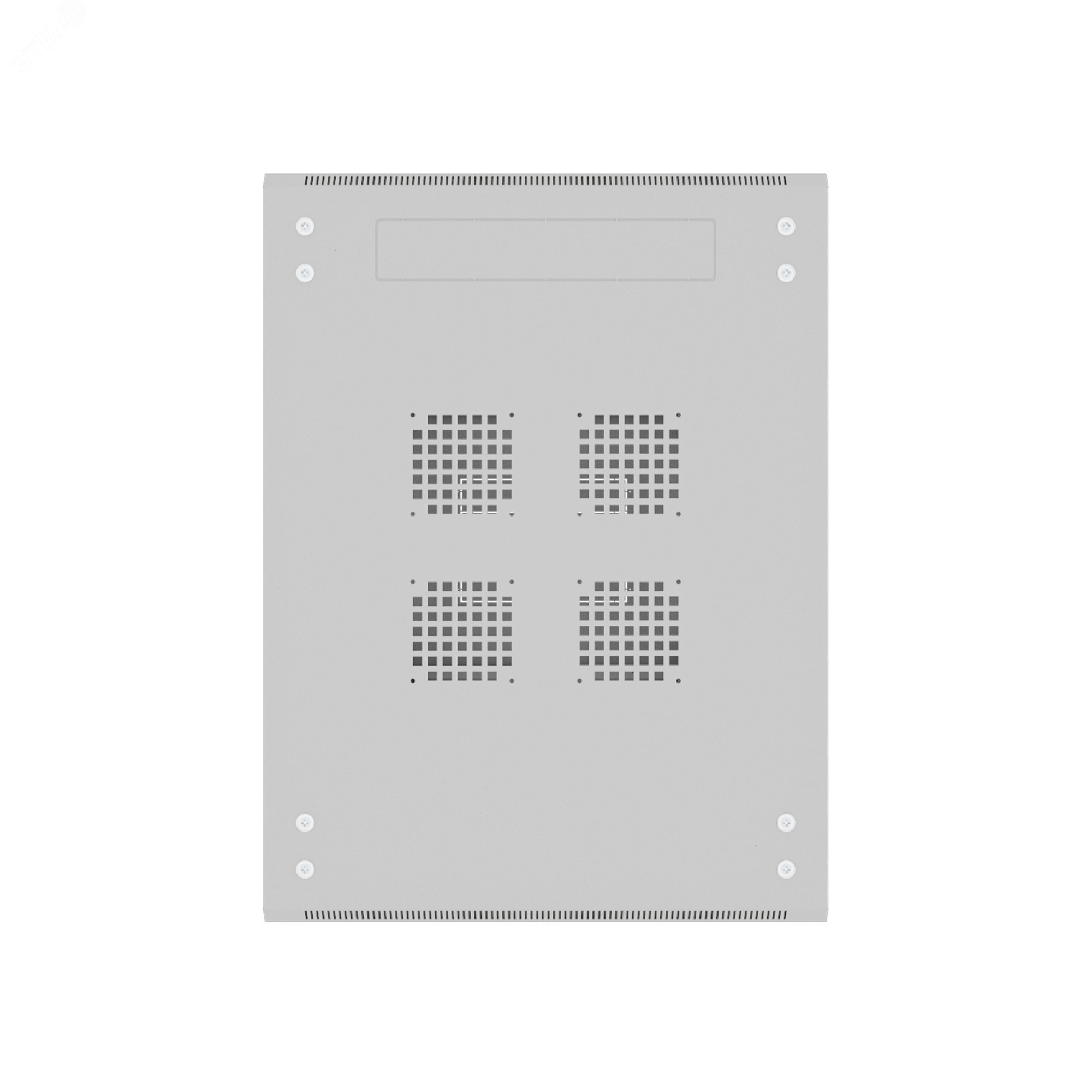Шкаф напольный универсальный серверный R 18U 600х800мм, 4 профиля 19, двери перфорированная и сплошная металл, боковые стенки съемные, регулируемые опоры, разобранный, серый RAL 7035 NTSS-R18U6080PD NTSS - превью 5