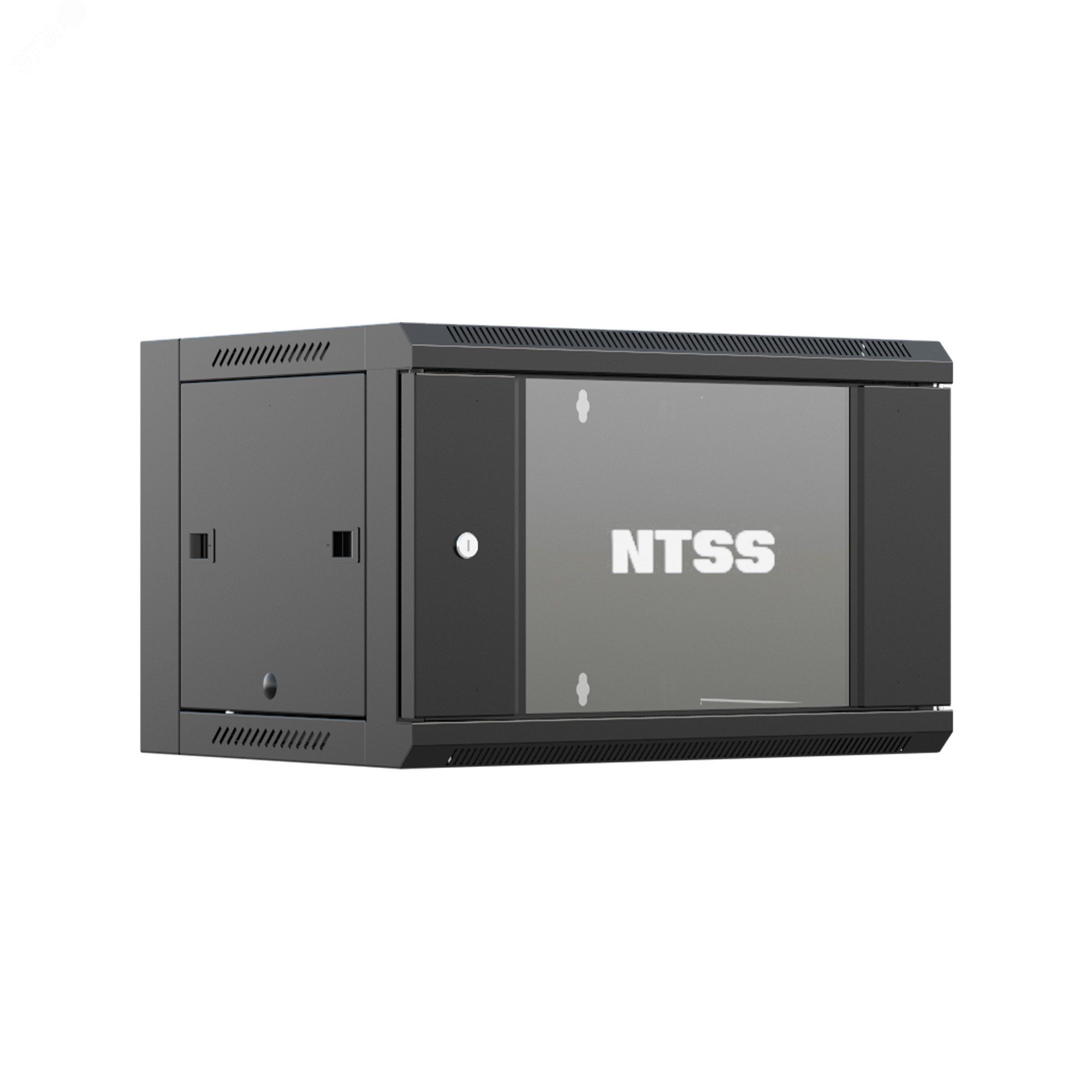 Изображение товара Настенный телекоммуникационный шкаф NTSS W 18U 600х600мм со стеклянной дверью