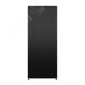 Шкаф напольный универсальный серверный R 18U 600х800мм, 4 профиля 19, двери стекло и сплошная металл, боковые стенки съемные, регулируемые опоры, разобранный, черный RAL 9005 NTSS-R18U6080GS-BL NTSS - 3
