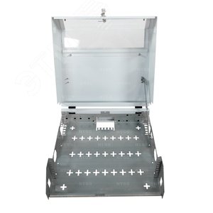 Изображение товара Шкаф настенный телекоммуникационный SOHO 19 5U: 3U+2U, собранный, серый RAL 7035 (шт)