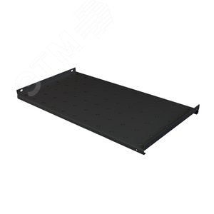 Изображение товара Полка стационарная 488х255мм, для настенных шкафов серии W глубиной 450мм, черный RAL 9005 (шт)