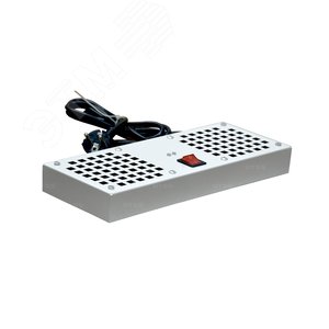 Изображение товара Модуль вентиляторный потолочный, 2 элемента, без термостата, для настенных шкафов W, WS, LIME, серый 7035 (шт)