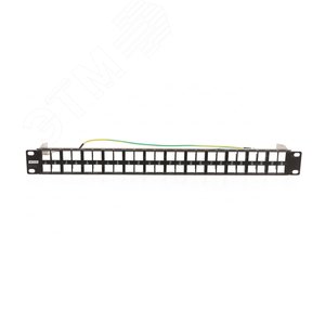Изображение товара Наборная патч-панель NTSS PREMIUM 1U для 48 разъемов типа Keystone (шт)