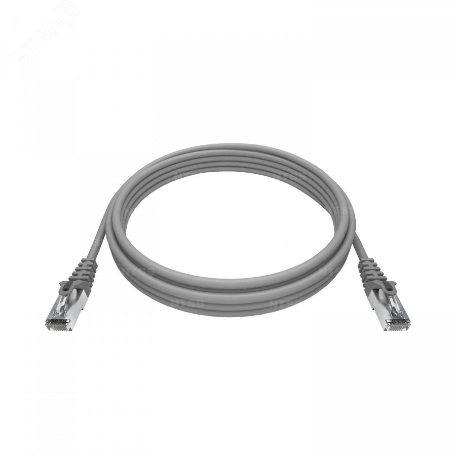 Изображение товара Патч-корд 2хRJ45/8P8C, T568B FTP 5e кат. литой 2 метра, LSZH, серый (шт) Изображение товара Патч-корд 2хRJ45/8P8C, T568B FTP 5e кат. литой 2 метра, LSZH, серый (шт)