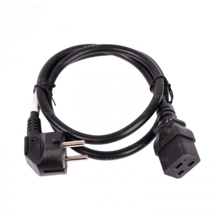 Изображение товара Шнур питания NTSS для БРП IEC 60320 C19 - CEE 7/7 Schuko 1.8 м