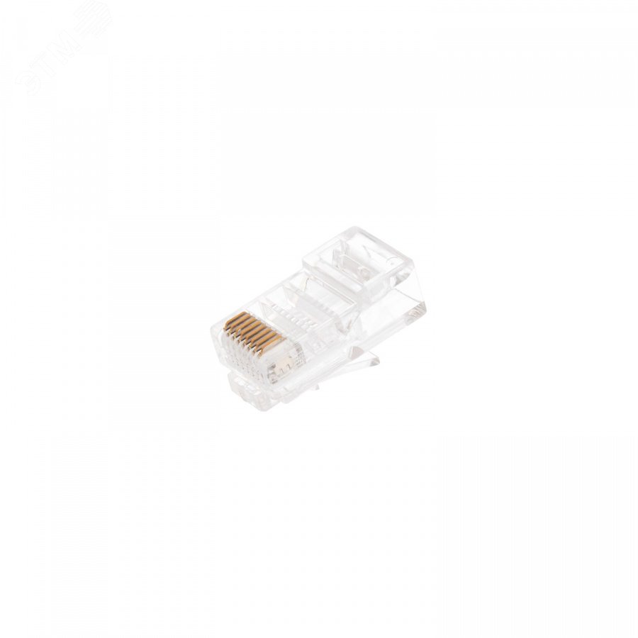 Изображение товара Коннектор RJ45 UTP 8Р8С 5е кат универсальный (шт)