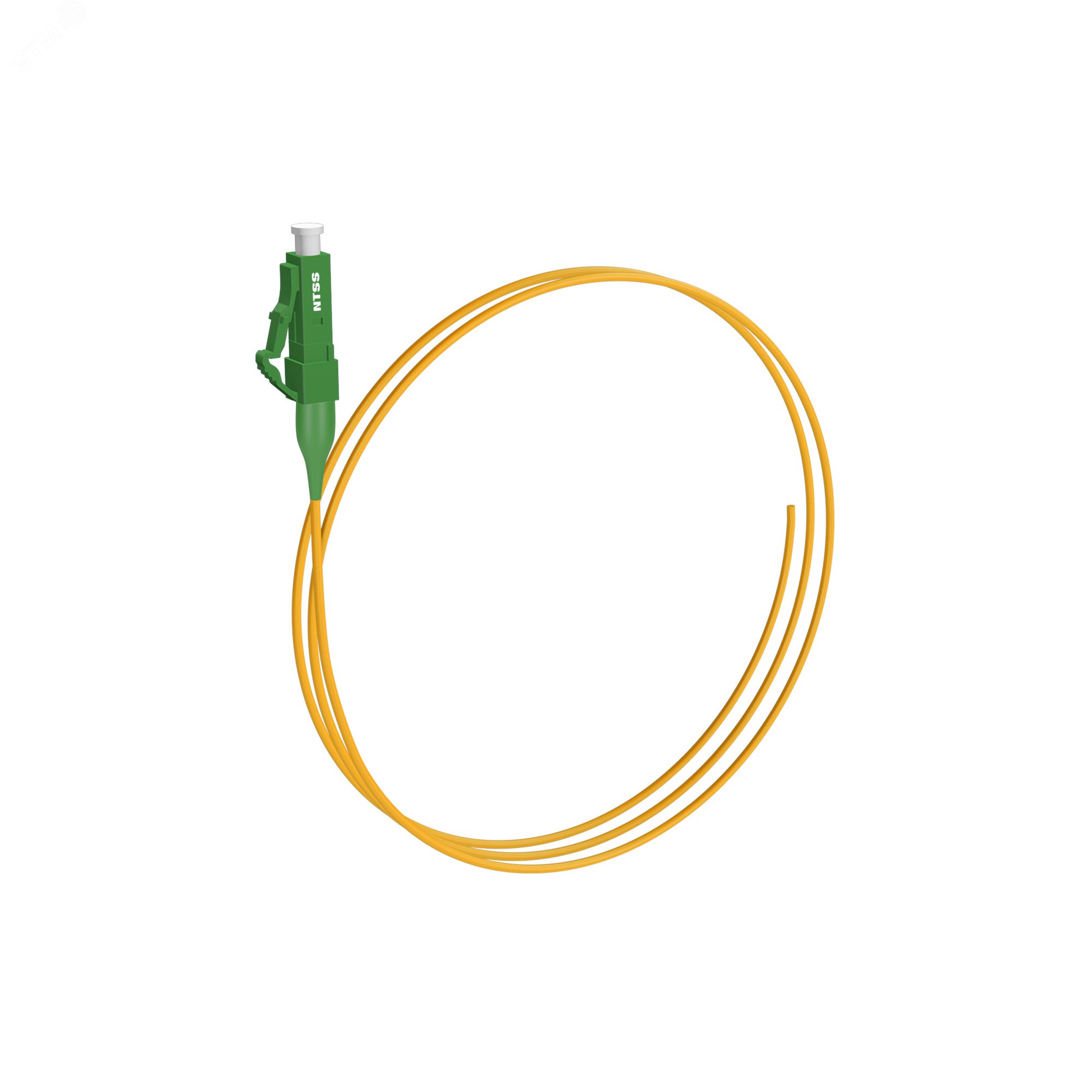 Изображение товара Оптический пигтейл LC/APC 9/125мкм 1.5м LSZH для волоконных линий связи