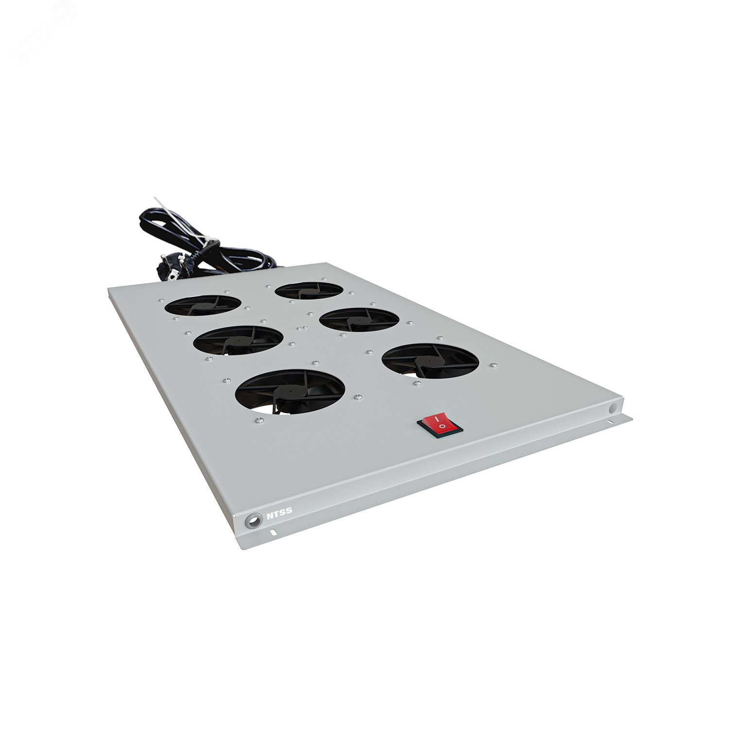 Изображение товара Модуль вентиляторный потолочный для шкафов серии R глубиной 1000мм на 6 элементов потолочный без термостата, серый RAL 7035 (шт) Изображение товара Модуль вентиляторный потолочный для шкафов серии R глубиной 1000мм на 6 элементов потолочный без термостата, серый RAL 7035 (шт)