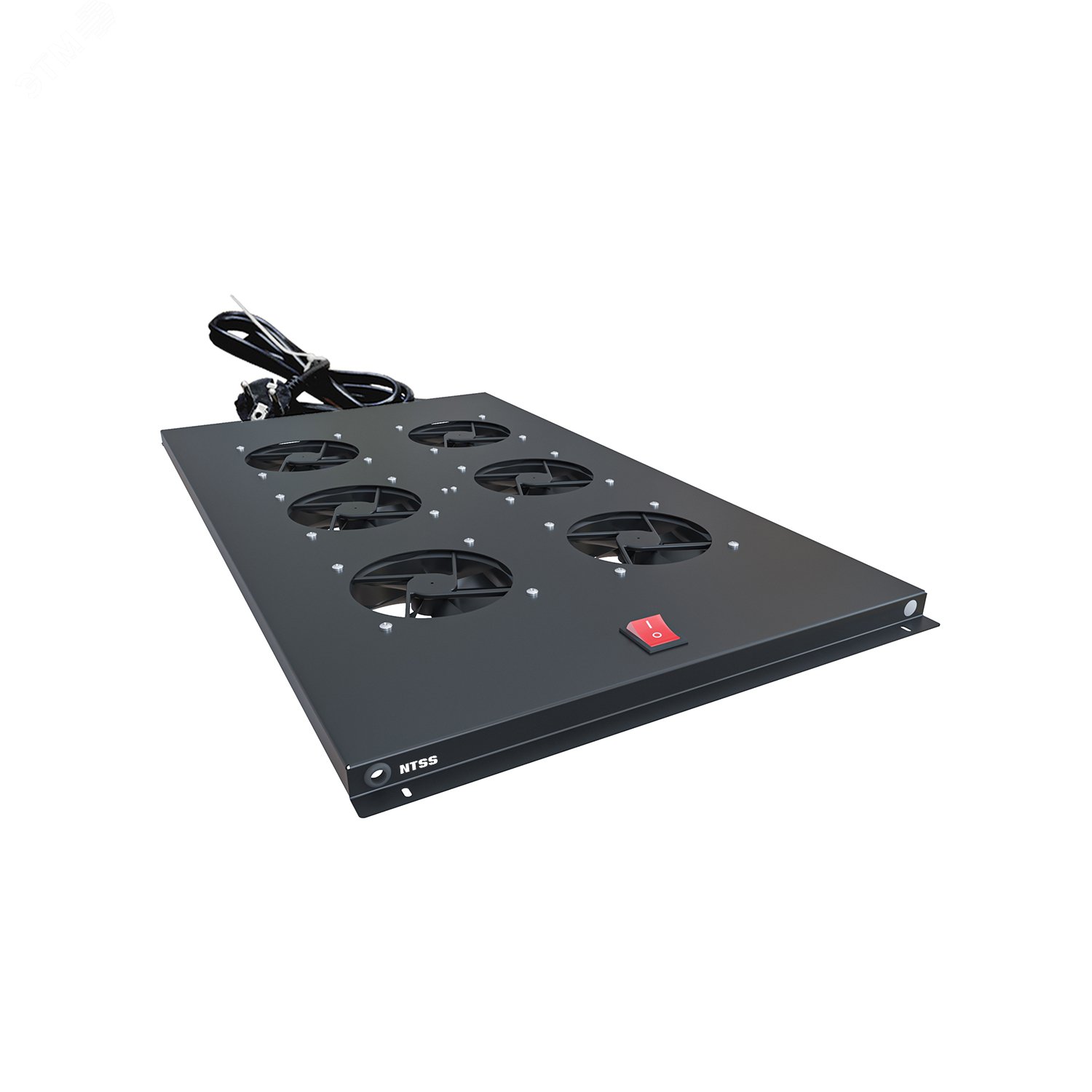 Изображение товара Модуль вентиляторный потолочный для шкафов серии R глубиной 1000мм на 6 элементов потолочный без термостата, черный RAL 9005 (шт) Изображение товара Модуль вентиляторный потолочный для шкафов серии R глубиной 1000мм на 6 элементов потолочный без термостата, черный RAL 9005 (шт)