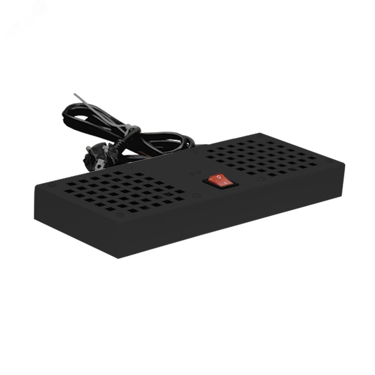 Изображение товара Модуль вентиляторный потолочный, 2 элемента, без термостата, для настенных шкафов W, WS, LIME, черный 9005 (шт)