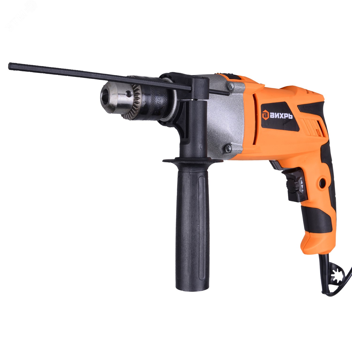 Изображение товара Дрель ударная Вихрь ДУ-1100 мощность 1100 Вт реверс и регулировка оборотов