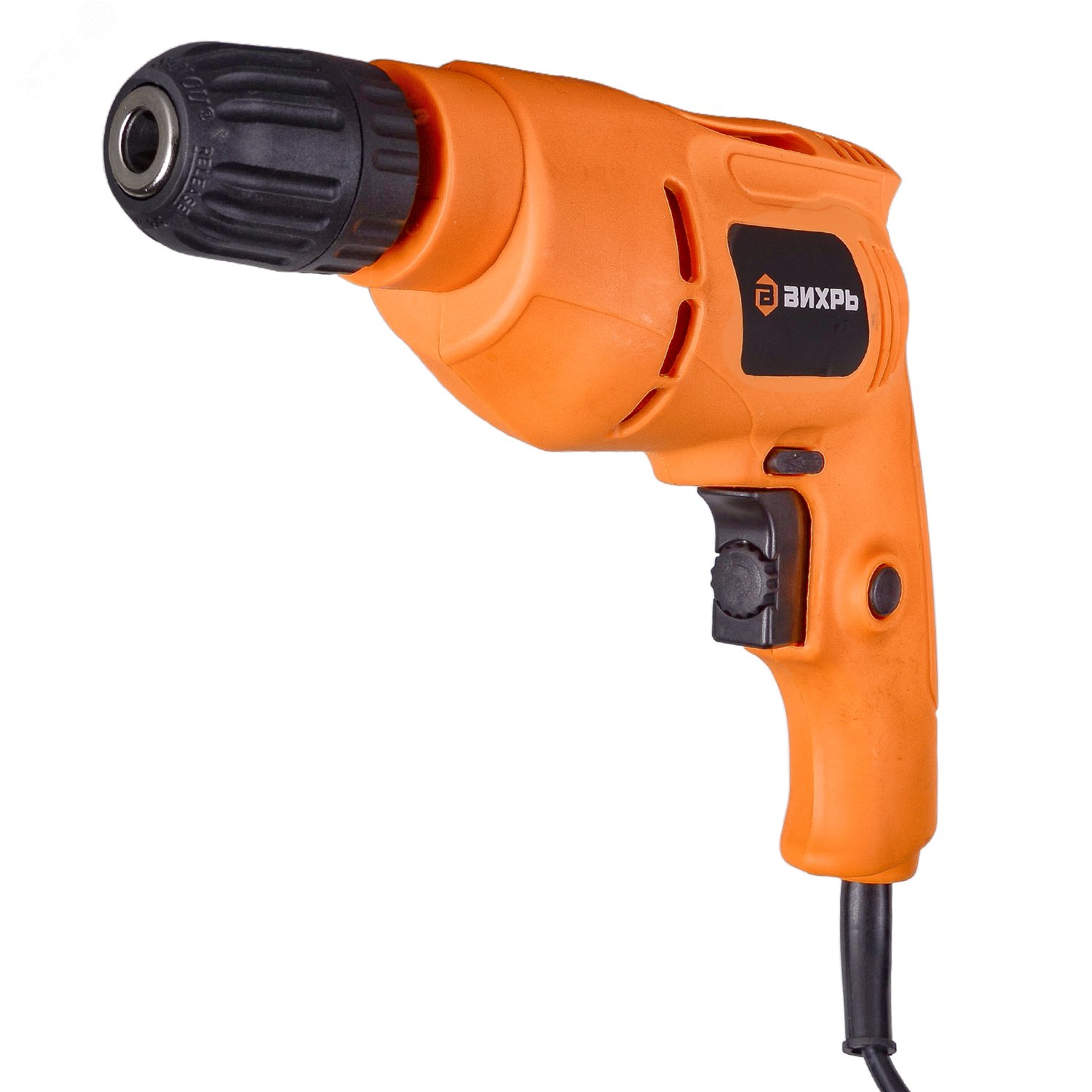 Изображение товара Дрель безударная ВИХРЬ Д-550Б 550 Вт быстрозажимной патрон 10 мм для сверления