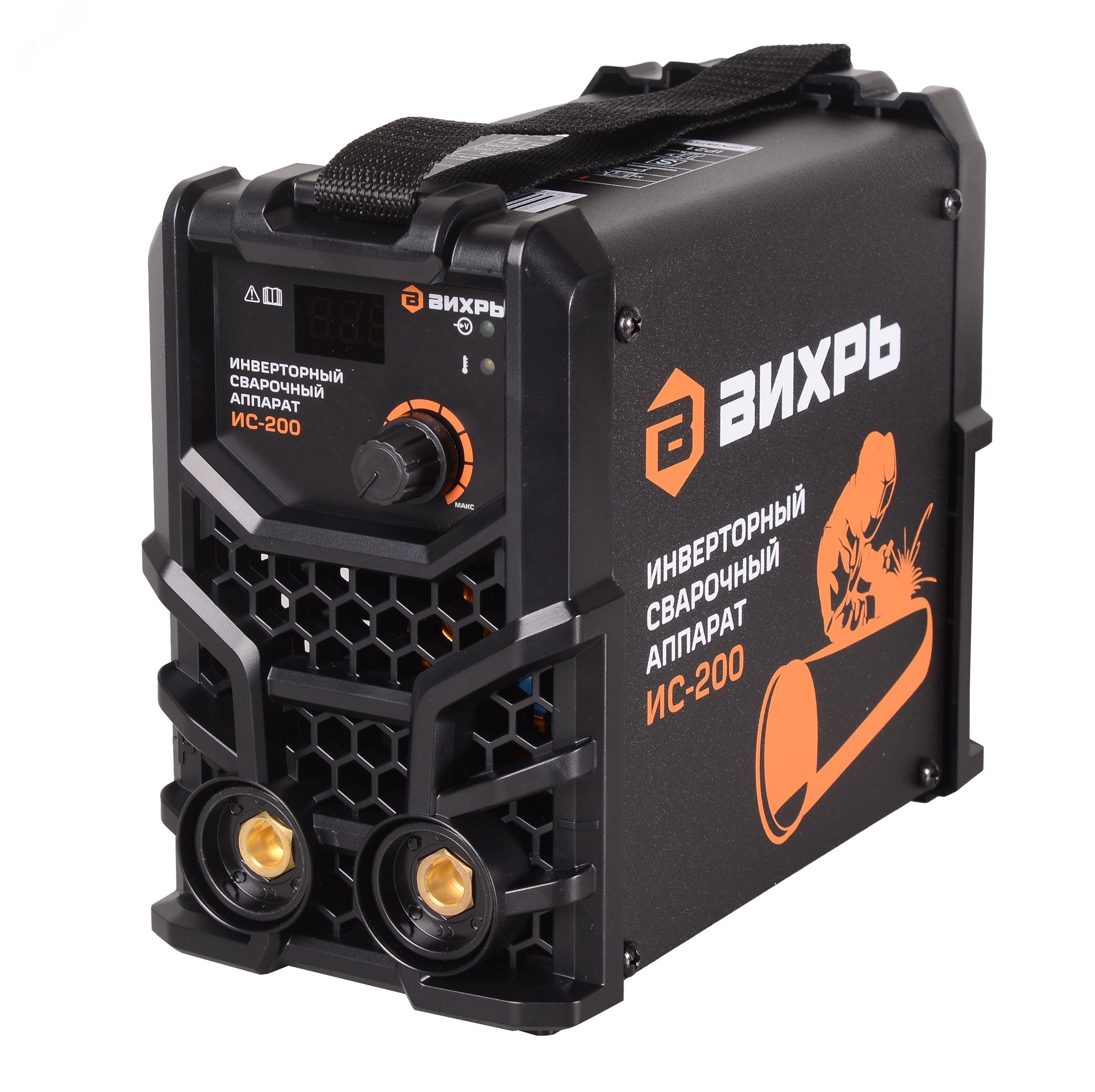 Изображение товара Инвертор сварочный Вихрь ИС-200 15-200 А компактный надежный