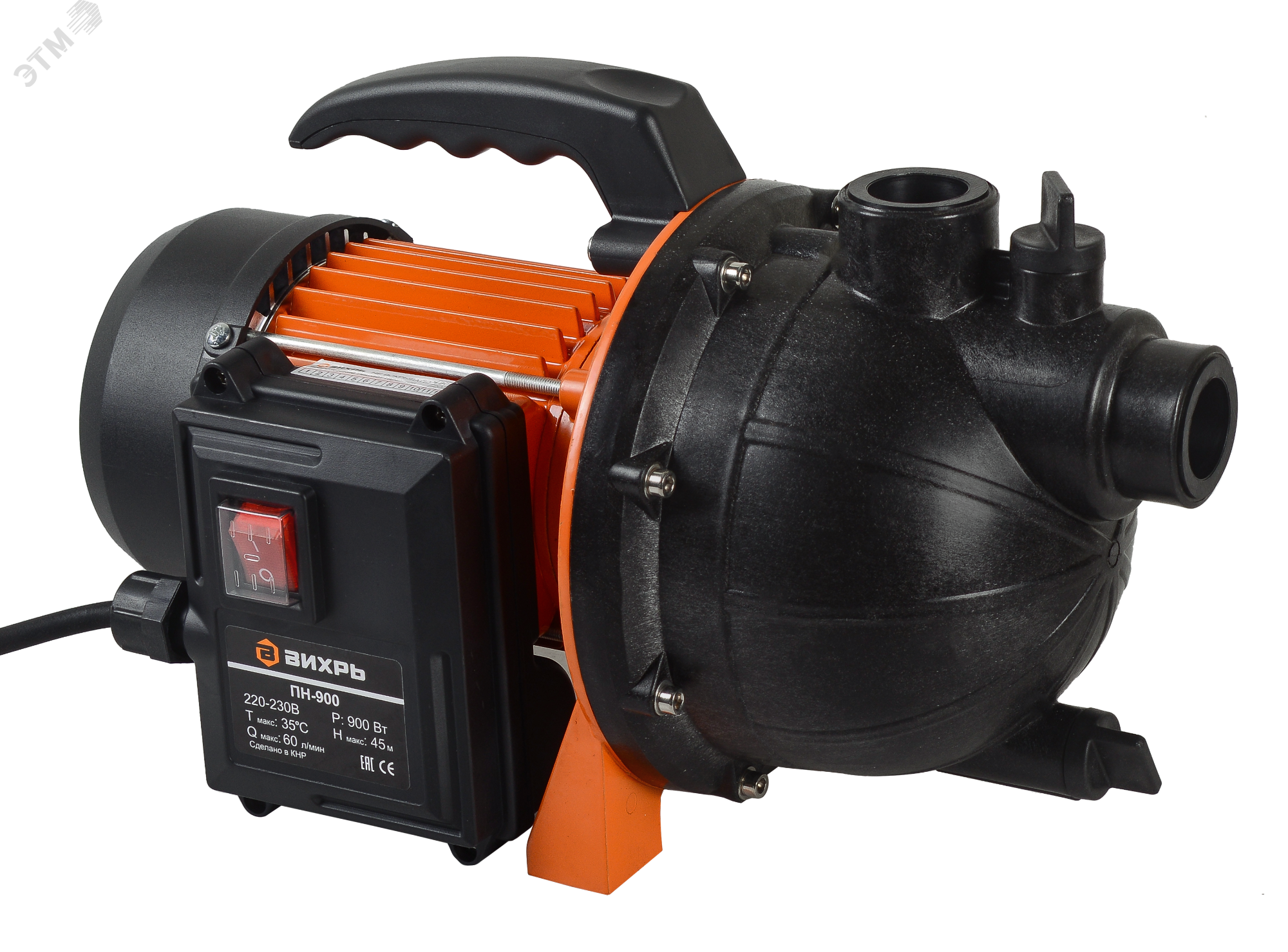 Изображение товара Поверхностный насос ПН-900 Вихрь для подачи чистой воды в дом и сад