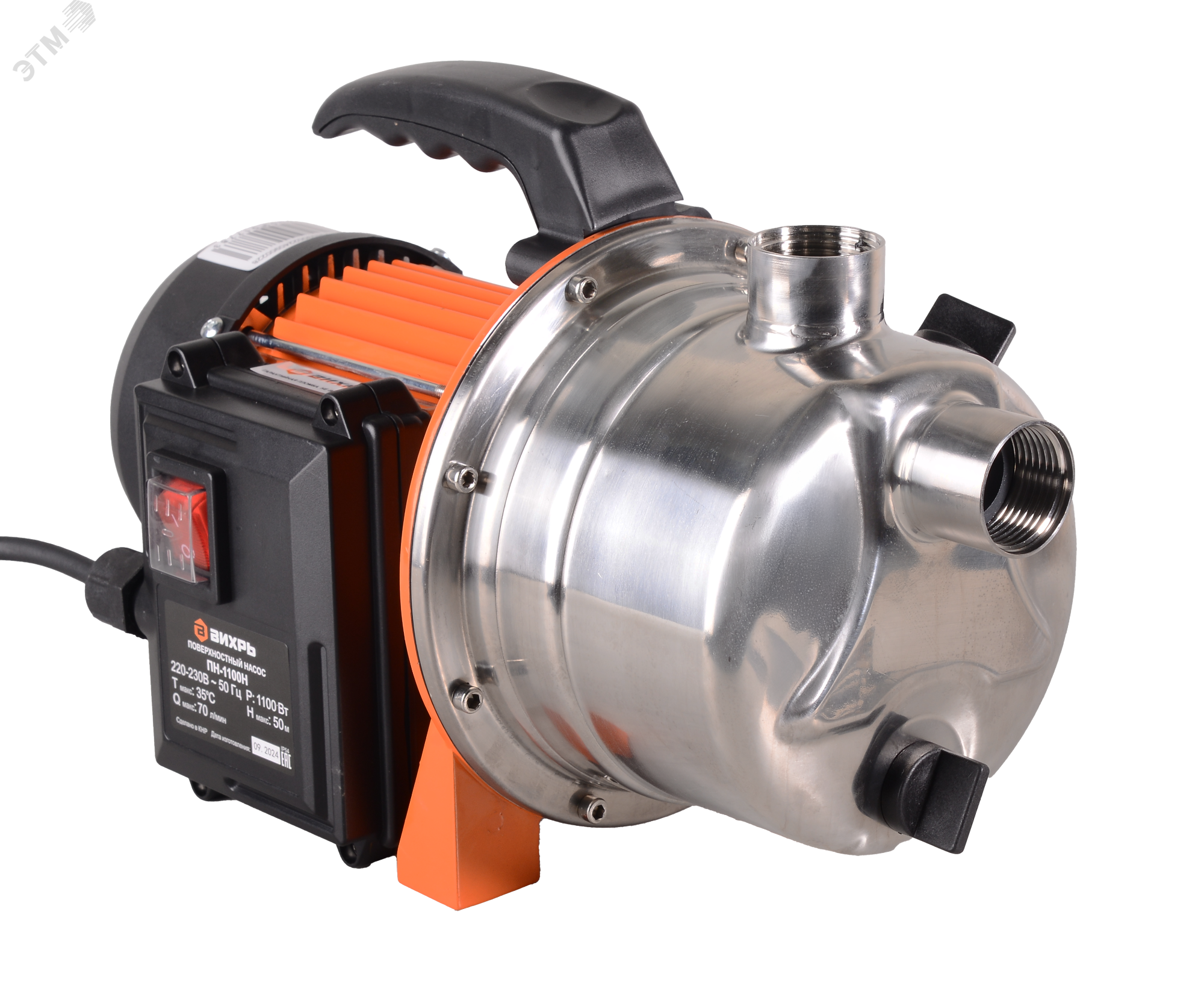Изображение товара Поверхностный насос ПН-1100Н Вихрь для подачи чистой воды