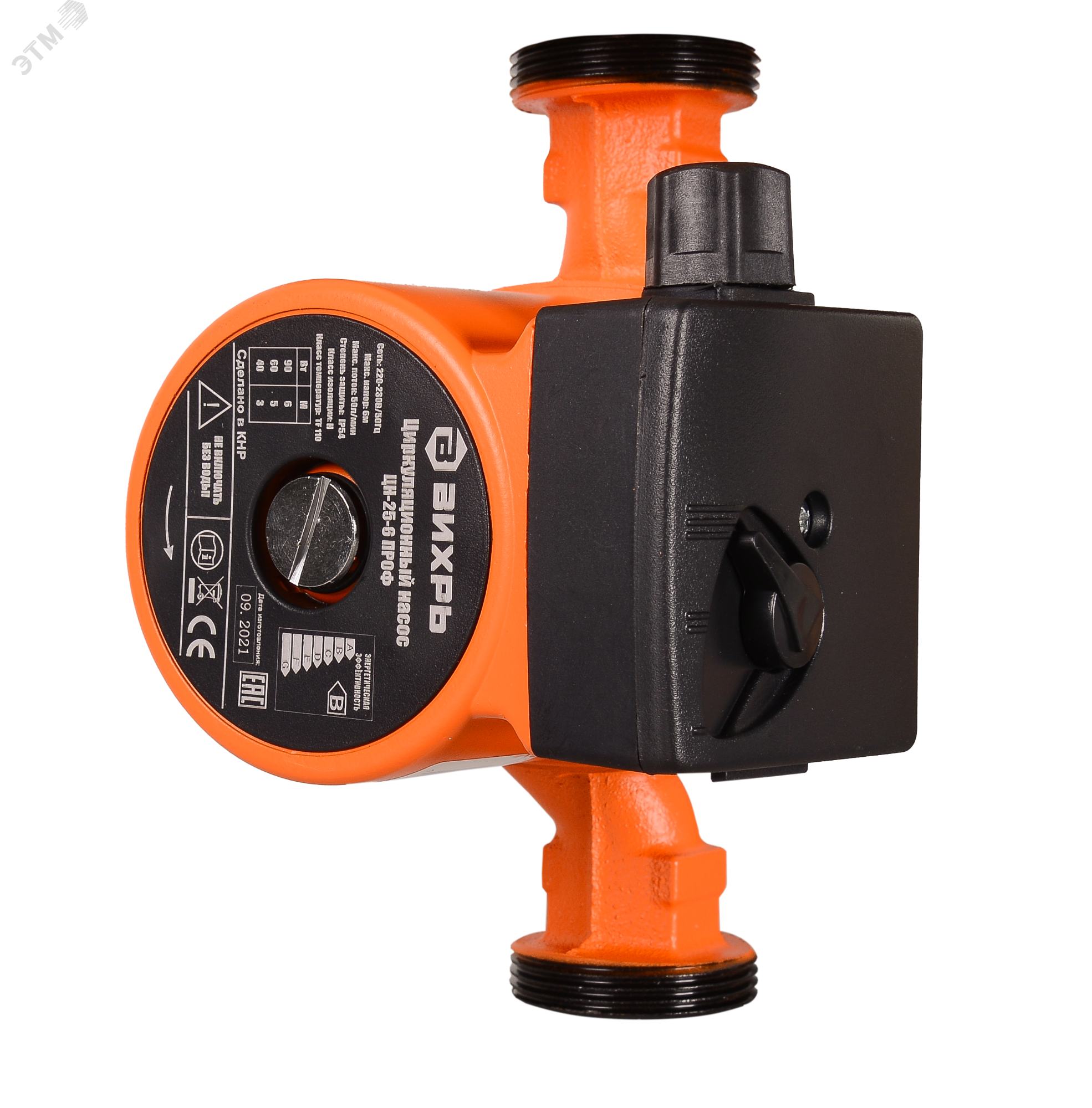 Изображение товара Циркуляционный насос ЦН-25-6 ПРОФ для систем отопления и водоснабжения