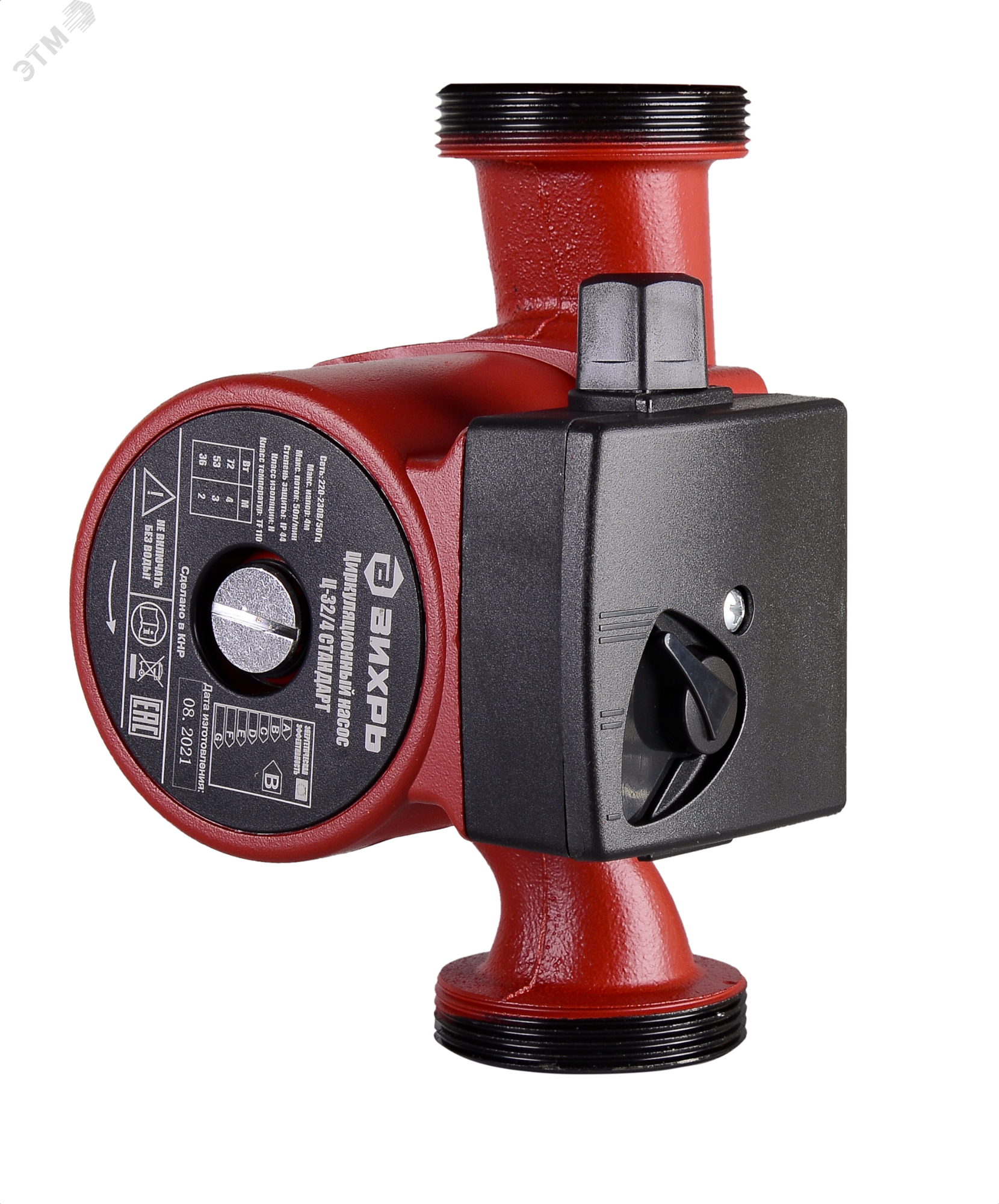 Изображение товара Циркуляционный насос Ц-32/4 СТАНДАРТ Вихрь для отопления и водоснабжения