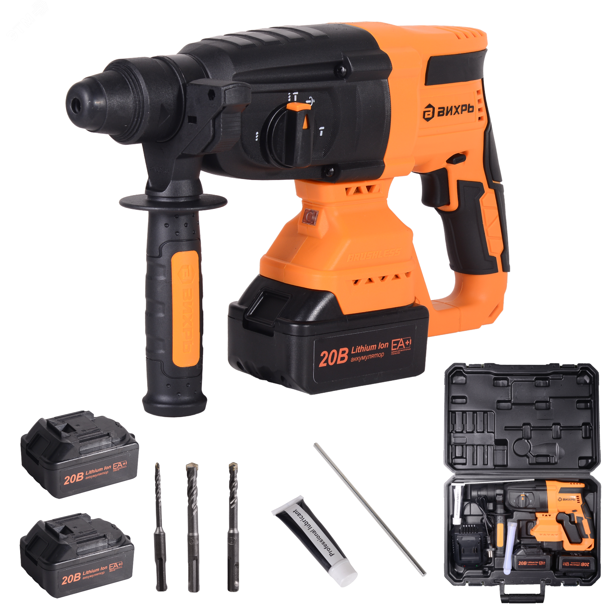 Изображение товара Перфоратор аккумуляторный АП-20Li/4 EA+ (шт)