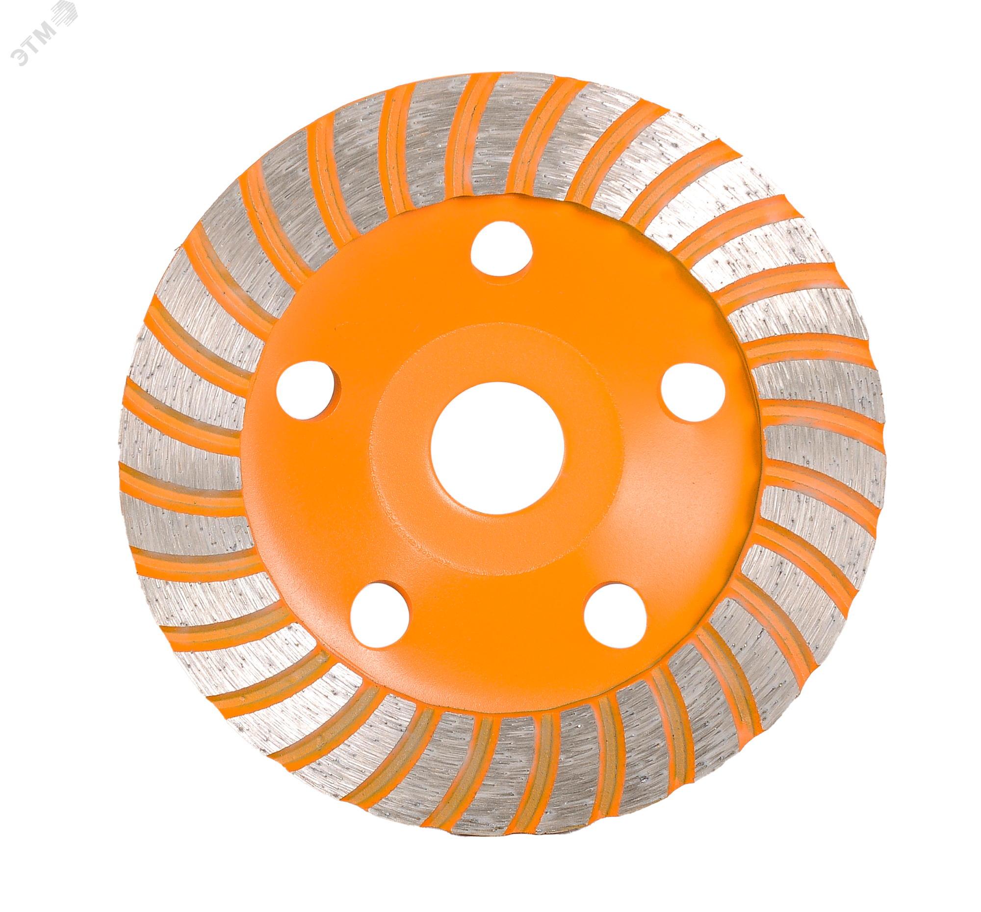 Изображение товара Чашка алмазная зачистная 125 мм Турбо Вихрь для шлифования бетона и камня